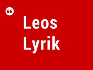 Leos Lyrik Logo